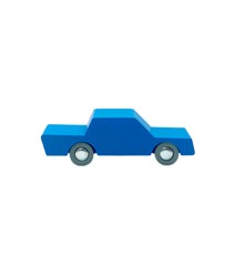 Waytoplay - Back and Forth Wooden Car - Blue