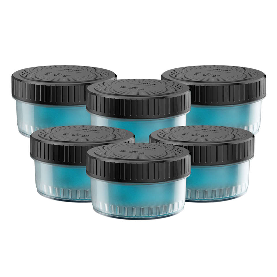 Philips – Quick Clean Pod -puhdistuspatruuna – 5+1-pakkaus