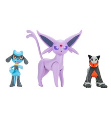 Pokemon - Battle Figure Set 3-Pack - Houndour, Riolu & Espeon (PKW0172)
