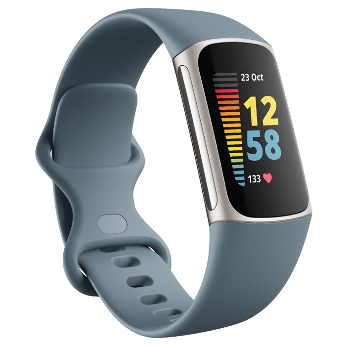 Fitbit - Charge 5 Smartwatch - Steel Blue