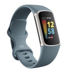 Fitbit - Charge 5 Smartwatch - Steel Blue