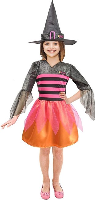 Ciao - Børnekostume - Barbie Heks (98 cm)