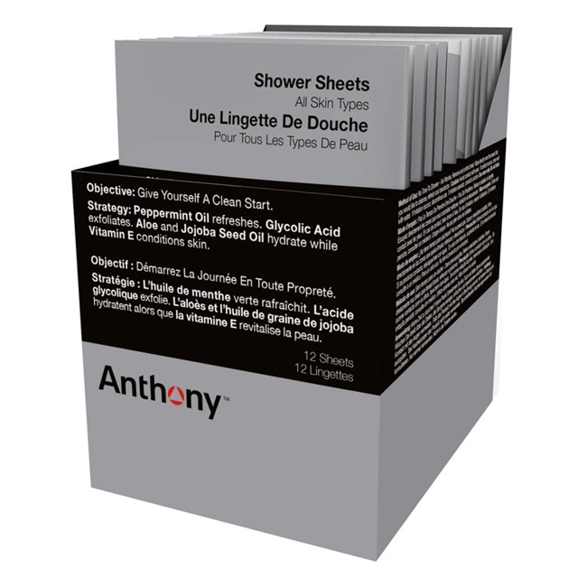 Anthony - Shower Sheets 12 Pcs - Reinigungstücher