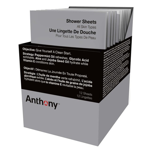 Anthony - Shower Sheets 12 Pcs - Renseservietter