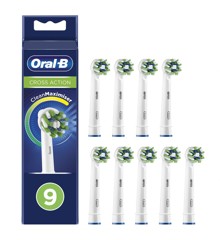 Oral-B - CrossAction Toothbrush Head (9 pcs)