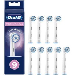 Oral-B - Sensitive Clean&Care Vaihtoharjaspäät 3+3+3 Kpl