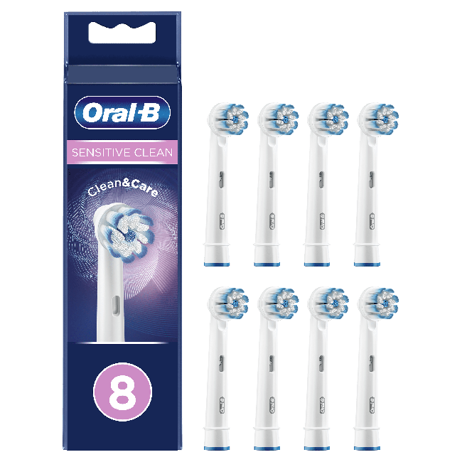 Oral-B Sensitive Clean Børstehoved (8 stk)