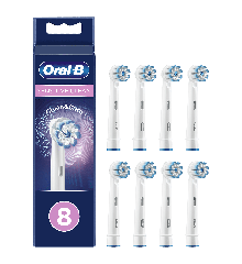 Oral-B - Sensitive Clean&Care Auka burstahausar 8 Stk