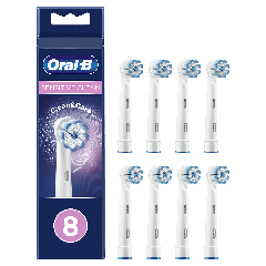 Oral-B - Sensitive Clean&Care Auka burstahausar 8 Stk