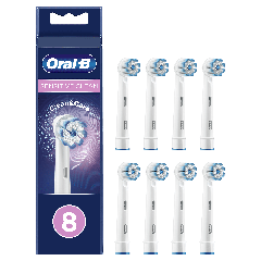 Oral-B - Sensitive Clean&Care Vaihtoharjaspäät 8 Kpl