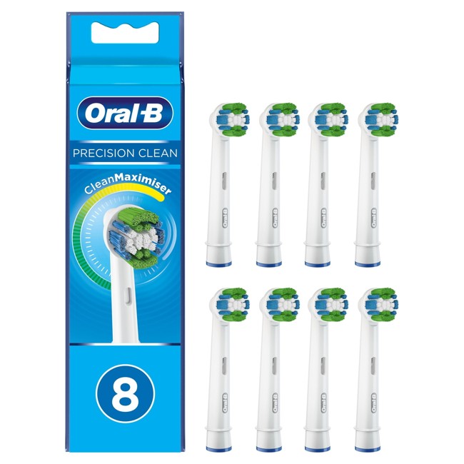 Oral-B - Precision Clean Børstehoved (8 stk)