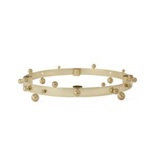 OYOY Living - Pearl Advent Candleholder - Brass