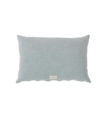 OYOY Living - Kyoto Organic Cushion - Dusty Blue