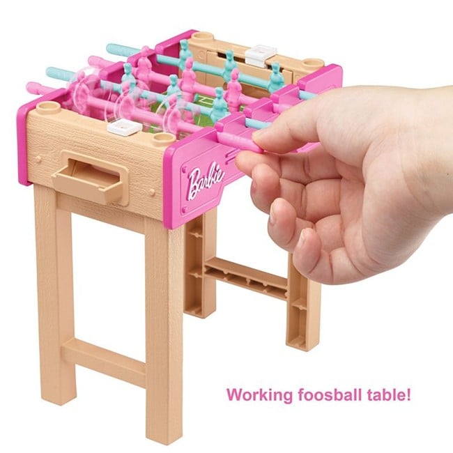 Barbie - Football Table and Pet Mini Playset (GRG77)