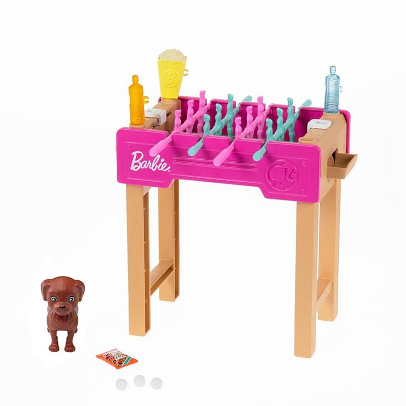 Barbie - Bordfodbold og Mini (GRG77) - Foosball Table