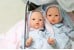 Asi - Koke doll in gray dress with a hood with rabbit ears thumbnail-2