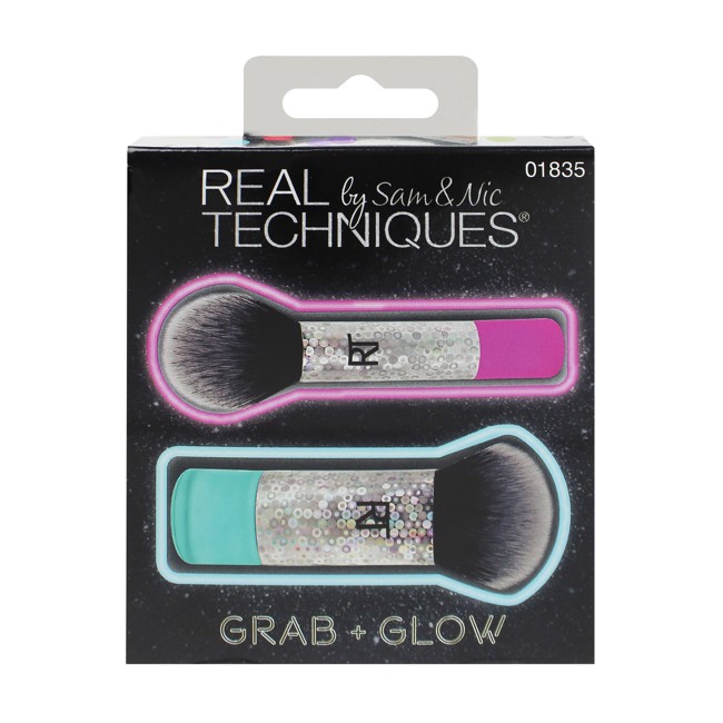 Real Techniques - Grab + Glow Til Foundation og Blush