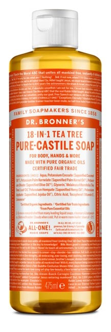 Dr. Bronner's - Pure Castile Liquid Soap Tea tree 475 ml
