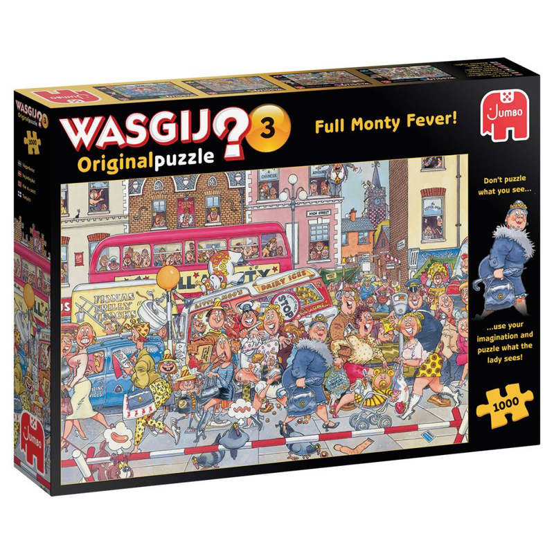Wasgij Orginal  - Full Monty Fever #3, 1000 pc (81923)