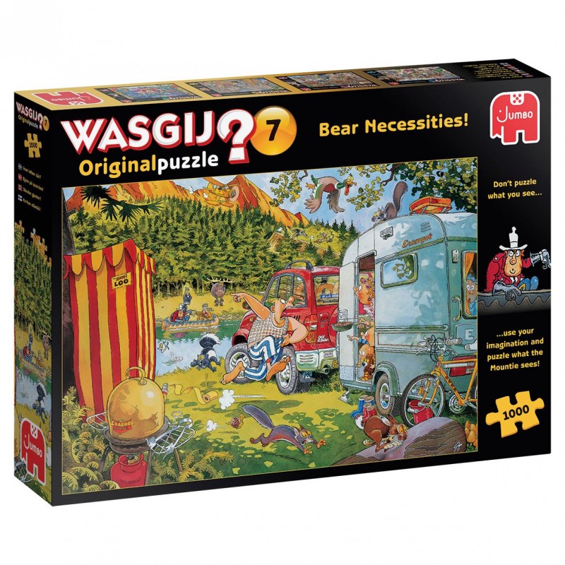 Wasgij Orginal  - Bear Necessaties #7, 1000 pc (81924)