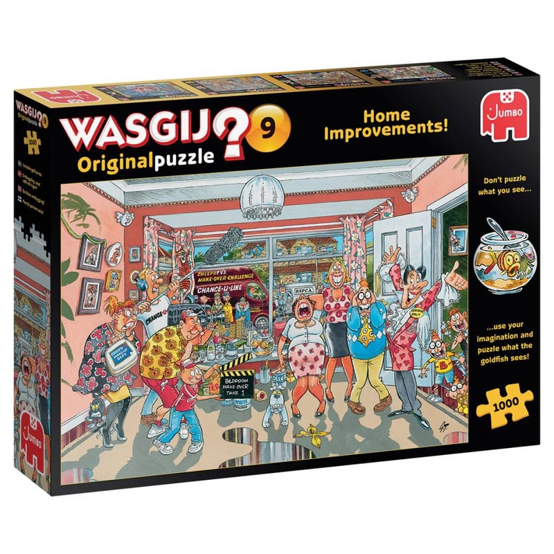 Wasgij Original - Home Impovements  #9, 1000 pc (81926)