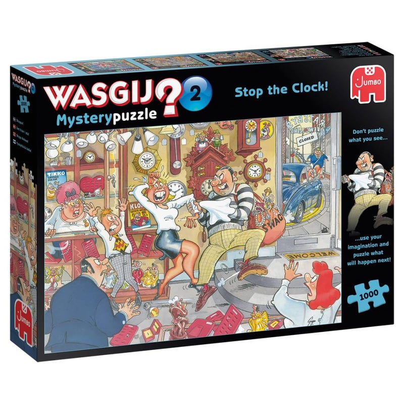 Wasgij Mystery - Stop the Clock  #1, 1000 pc (81933)