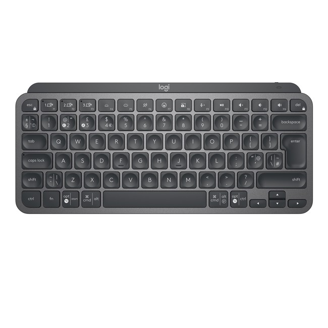 Logitech - MX Keys Mini Minimalist Wireless Illuminated Keyboard - Nordic Layout