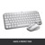 Logitech - MX Keys Mini minimalistisk trådlöst belyst tangentbord - Nordisk layout thumbnail-2