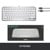 Logitech - MX Keys Mini minimalistisk Trådløs Tastatur - Nordic Layout thumbnail-8