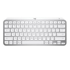 Logitech - MX Keys Mini minimalistisk trådløst opplyst tastatur - Nordisk oppsett