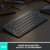 Logitech - MX Keys Mini minimalistisk trådlöst belyst tangentbord - Nordisk layout thumbnail-3
