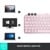 Logitech - MX Keys Mini minimalistisk Trådløs Tastatur - Nordic Layout thumbnail-6