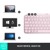 Logitech - MX Keys Mini minimalistisk trådlöst belyst tangentbord - Nordisk layout thumbnail-6
