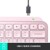 Logitech - MX Keys Mini minimalistisk trådløst opplyst tastatur - Nordisk oppsett thumbnail-11