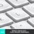 Logitech - MX Keys Mini For Mac Minimalist Wireless Illuminated Keyboard - Nordic Layout thumbnail-5