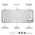 Logitech - MX Keys Mini Minimalistisk Trådsløs Illuminated Tastatur  Til Mac - Nordic Layout thumbnail-6