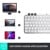 Logitech - MX Keys Mini For Mac Minimalist Wireless Illuminated Keyboard - Nordic Layout thumbnail-11