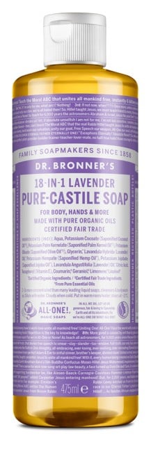 Dr. Bronner's - Pure Castile Liquid Soap Lavender 475 ml