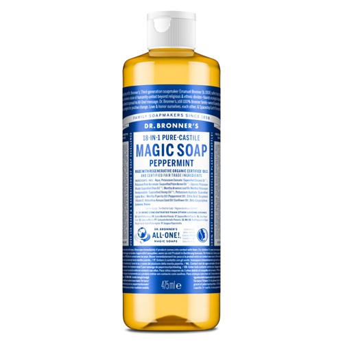 Dr. Bronner's - Magic Soap Peppermint 475 ml