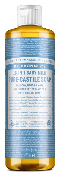 Dr. Bronner's - Baby Mild 475 ml