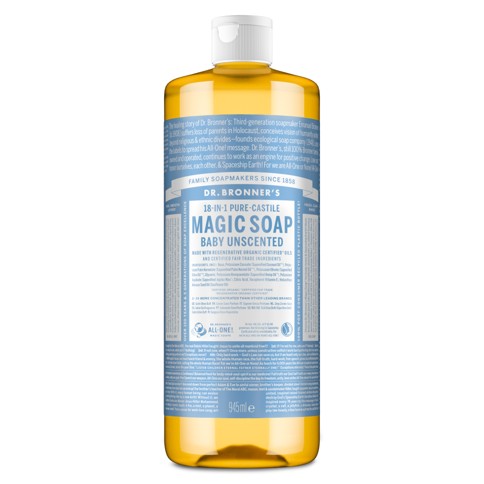 Dr. Bronner's - Pure Castile Liquid Soap Baby Mild 945 ml - Duschgel