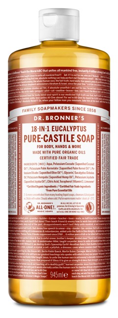 Dr. Bronner's - Pure Castile Liquid Soap Eucalyptus 945 ml