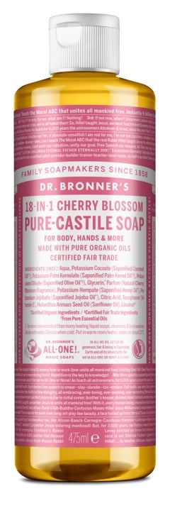 Dr. Bronner's - Pure Castile Liquid Soap Cherry Blossom 475 ml