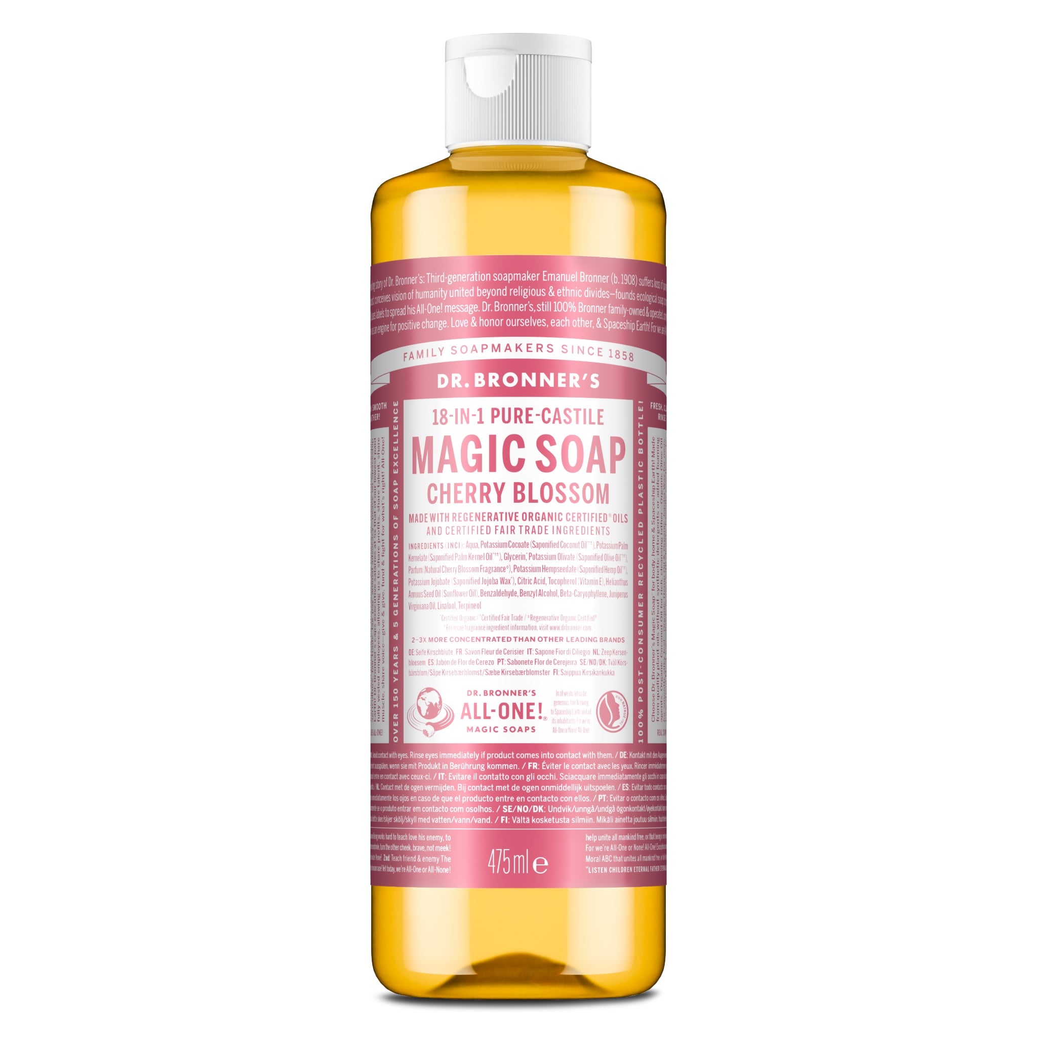 Dr. Bronner's - Magic Soap Cherry-Blossom 475 ml