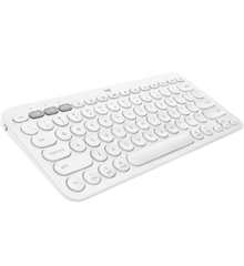 Logitech - K380 for Mac Multi-Device Bluetooth Keyboard, Off-White (Nordic)