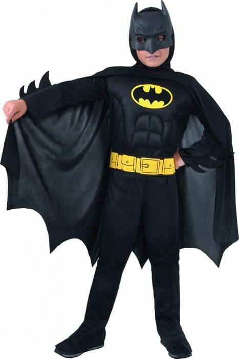 Ciao - Costume w/muscles - Batman (124 cm)