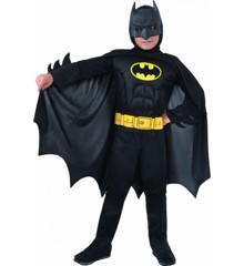 Ciao - Kostume m/Muskler - Batman (124 cm)