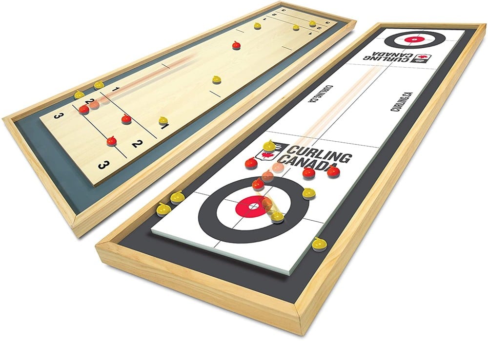 Deluxe Wood Tabletop Curling (MM1904)