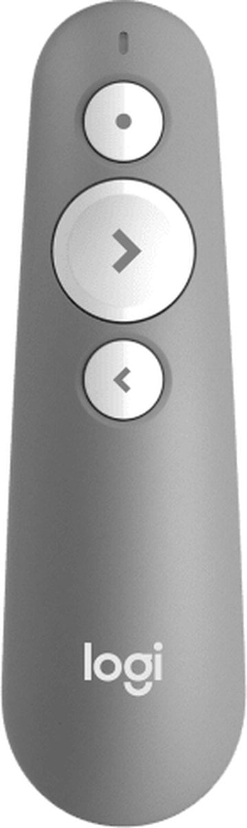 Logitech - R500 Laser Presentation Remote, Mid Grey