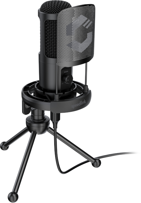 Speedlink - Audis Pro Streaming Mikrofon